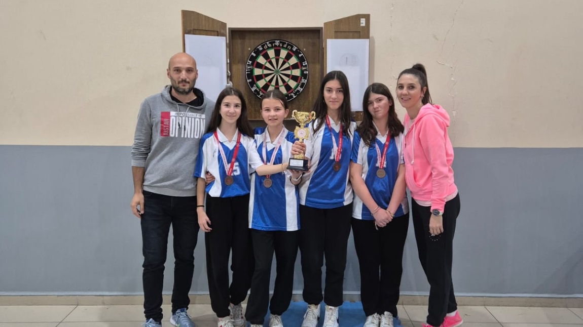 OKUL SPORLARI DART YILDIZ KIZLARDA BURSA 4.'SÜ OLDUK